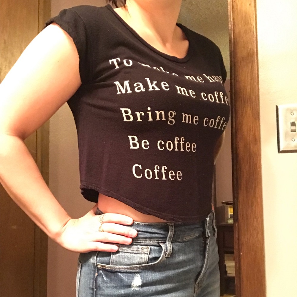 Coffee Crop Top